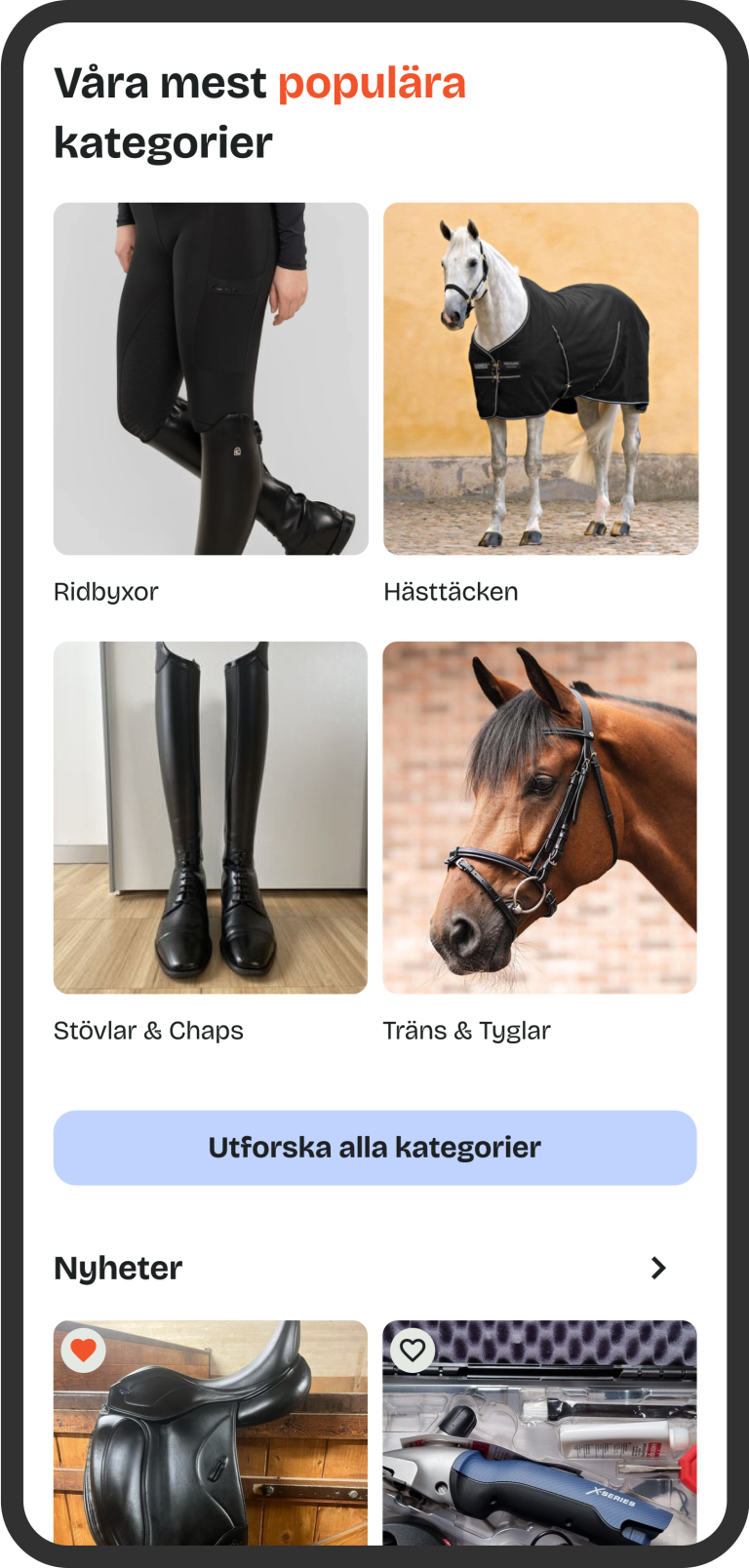 Välj och vraka bland annonser
